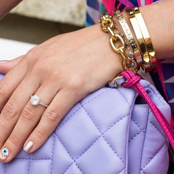 Miami Coordinates Collection Legend Bangle Gold - Picture 6 of 8